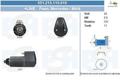 Bv Psh Starter [Hersteller-Nr. 551.215.110.010] von BV PSH