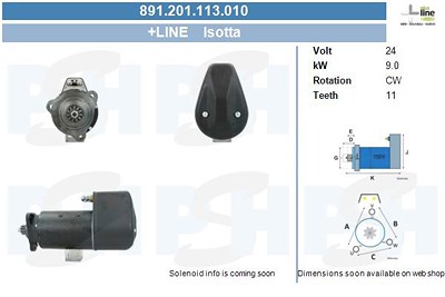 Bv Psh Starter [Hersteller-Nr. 891.201.113.010] von BV PSH