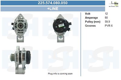 Bv Psh Generator [Hersteller-Nr. 225.574.080.050] für Toyota von BV PSH