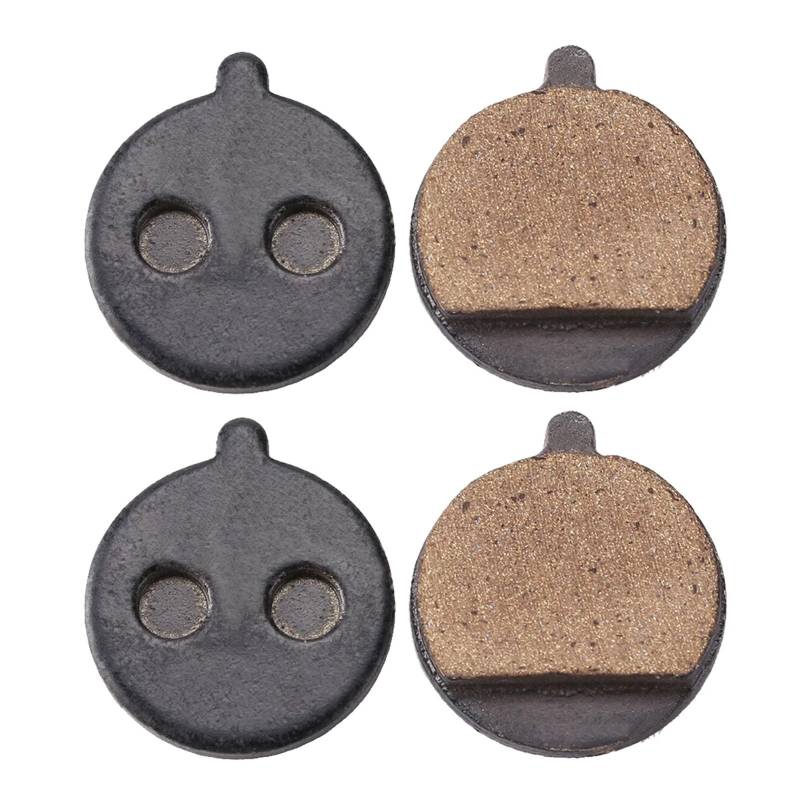 BWBVHRHZY 2 Paar Bremsbeläge Ersatzteile Passend for KUGOO Passend for M4 PRO Elektroroller Klapp-KickScooter-Bremssattel Bremsscheiben-Bremsteile(4PCS) von BWBVHRHZY