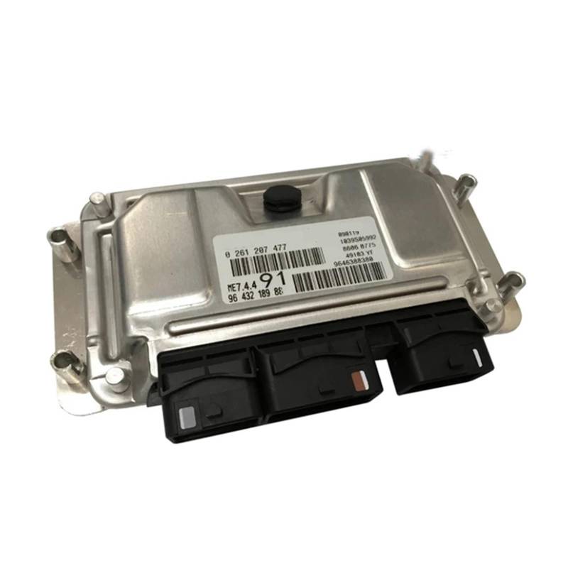 9643218988 0261207477 Elektronisches Steuermodul for Automotorcomputer ECU ME7.4.4, kompatibel for Peugeot 206 207 307, kompatibel for Citroen C2 C3 von BWJUSWS