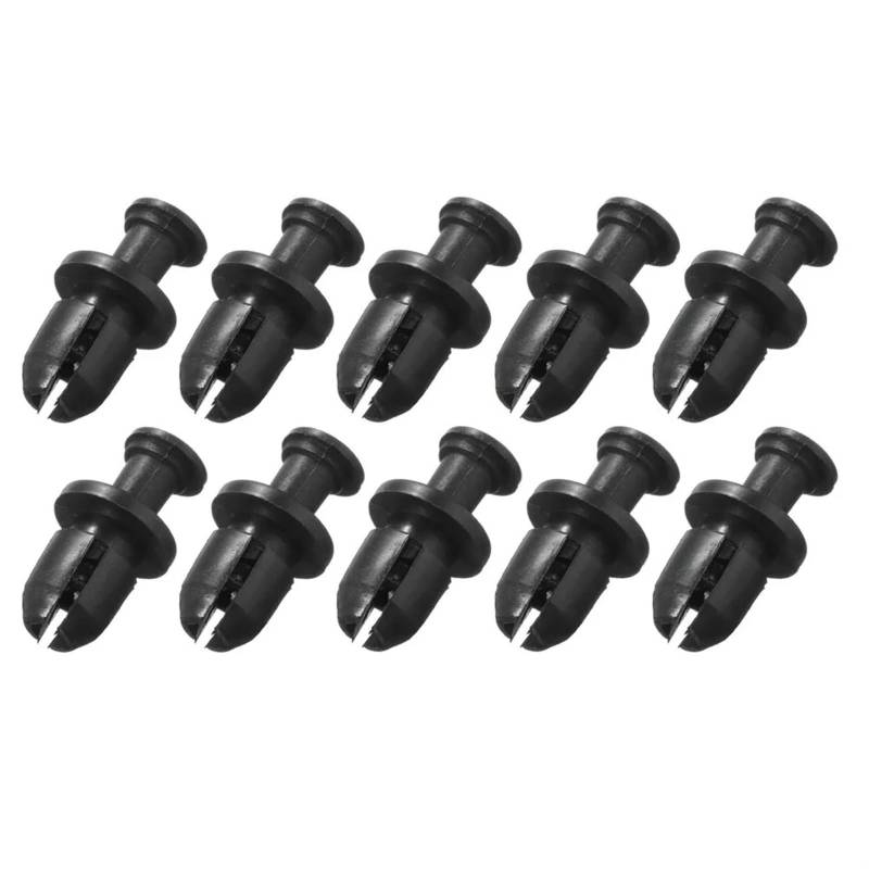 BWLYQ [Replacement] 10 Stück Auto-Clips Zubehör passend for Honda for Blackbird CBR1100XX 97-07 for Karosserie – Verkleidungsclips von BWLYQ