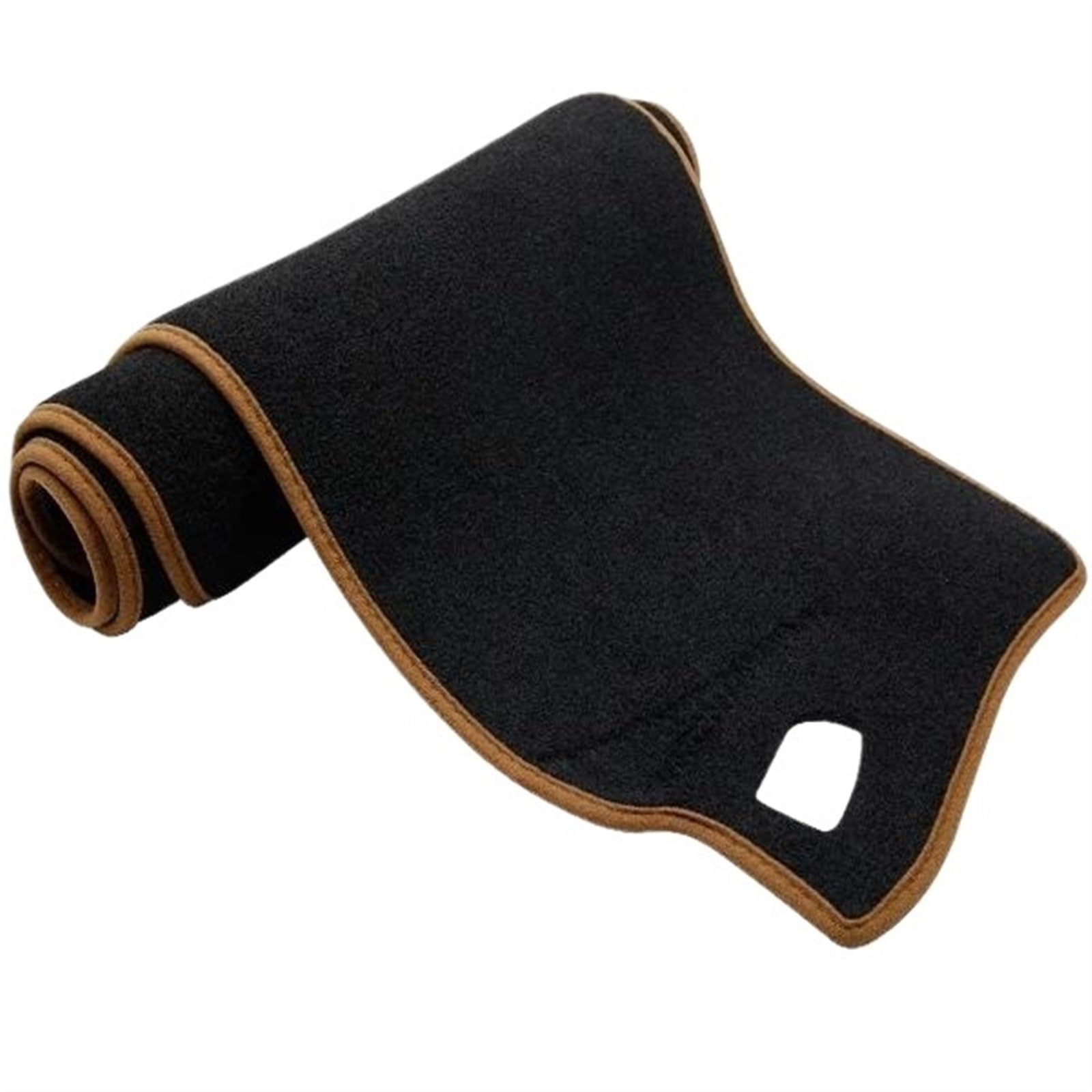 Armaturenbrett Matte Für Accord 2013 2014 2015 2016 2017 Anti-Rutsch-Matte Armaturenbrett-Abdeckung Pad Sonnenschirm Dashmat Cape Teppich(B Brown Edge,RHD) von BWVMVB