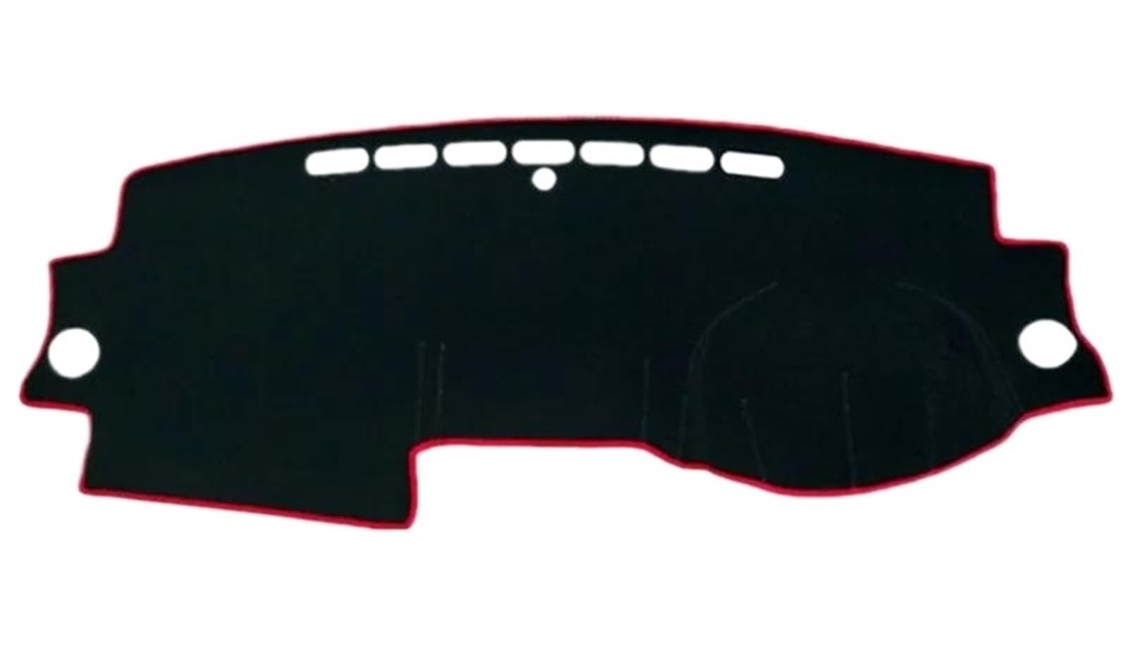 Armaturenbrett Matte Für CR-V Für CRV RE1 RE2 RE3 RE4 RE5 RE7 2007 2008 2009 2010 2011 Armaturenbrettabdeckung Pad Matte Sonnenblende Teppichkissen(Red Edge RHD) von BWVMVB