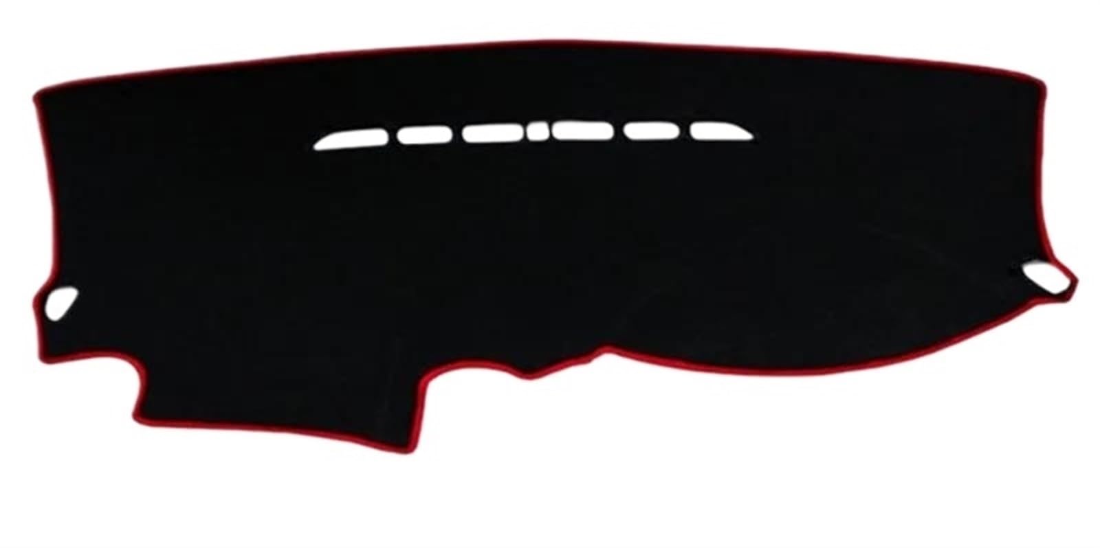 Armaturenbrett Matte Für Ford Für Focus Mk2 Mk2.5 Zweite Generation 2005-2008 2009 2010 2011 Armaturenbrettabdeckung Dashmat Pad Sonnenblende Teppich(Red Edge RHD) von BWVMVB