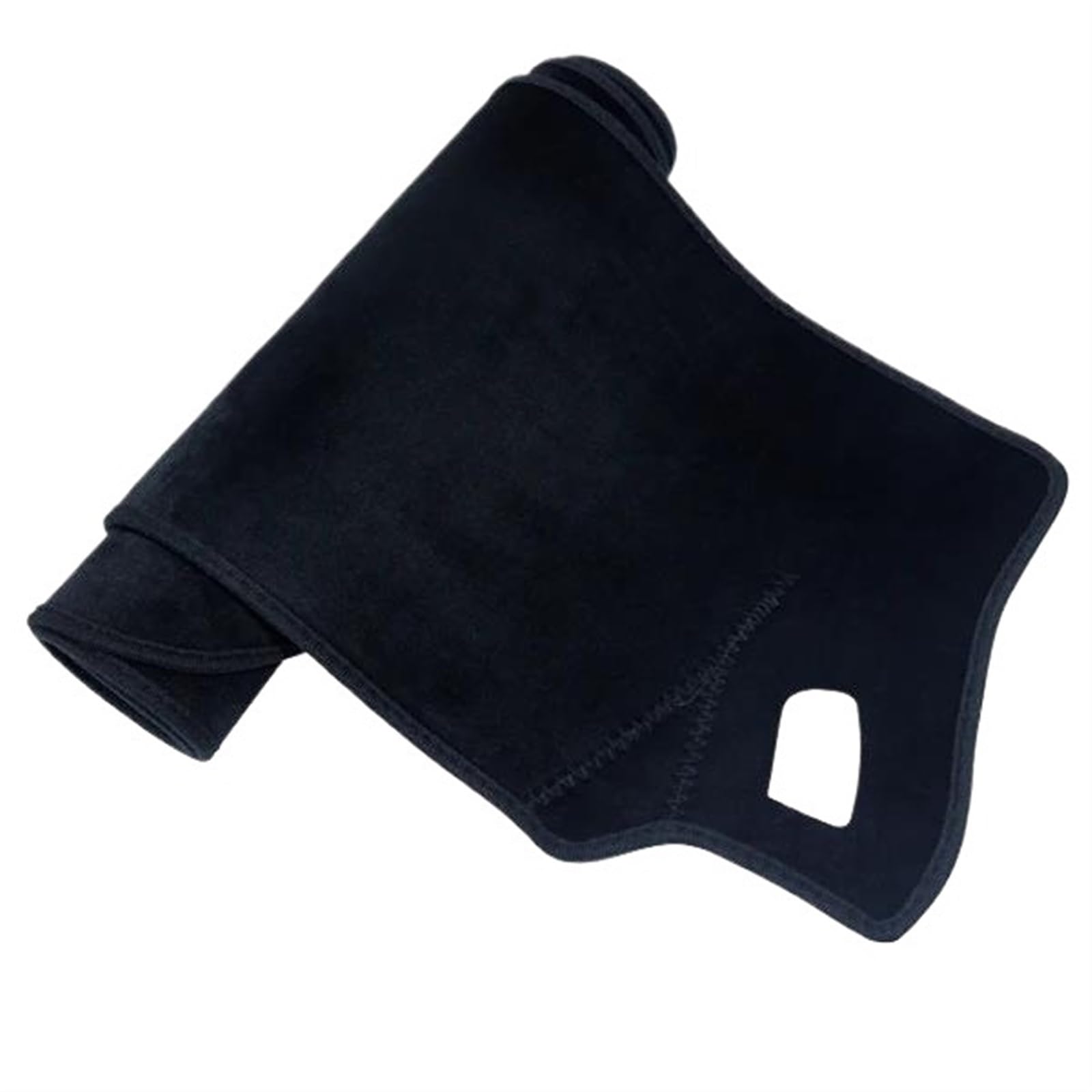 Armaturenbrett Matte Für Volvo Für V60 Für S60 T8 2019 2020 2021 2022 2023 2024 Anti-Rutsch-Matte Armaturenbrett-Abdeckung Pad Sonnenschirm Dashmat Teppich(A All Black,Without HUD_RHD) von BWVMVB