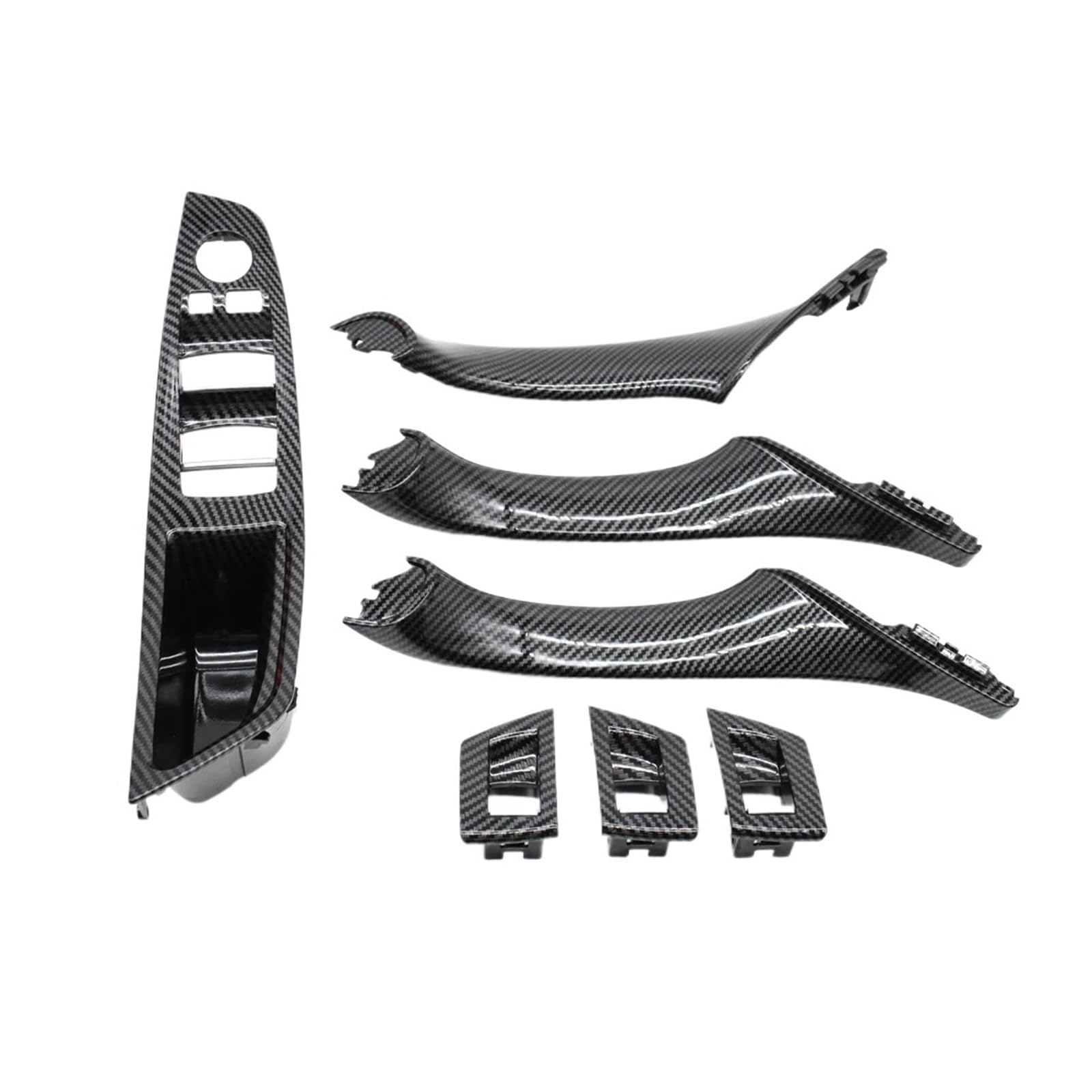 Auto-Innentürgriff Auto Innentür Griff Pull 7 Set Für 5 Series Für F10 Für F11 Für 520i Für 523i Für 525i Für 528i Für 530i Für 535i Autoinnenraumtürgriff(LHD Inner Handle Set) von BWVMVB