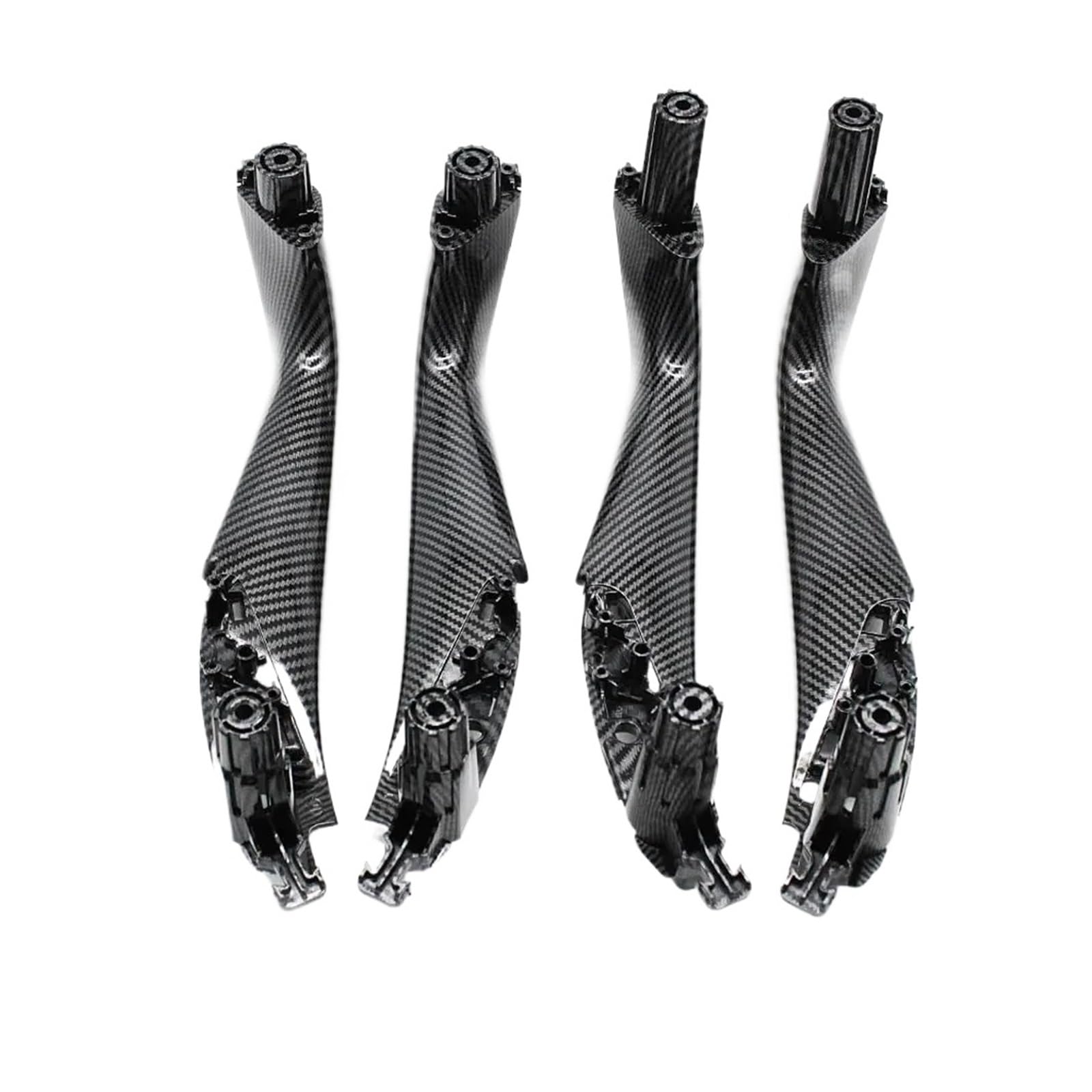 Auto-Innentürgriff Innen Auto Links Rechts Türgriff Innen Panel Trim Ersatz 5 Series Für G30 Für G31 Für G38 Für F90 Autoinnenraumtürgriff(Carbon Fiber Set) von BWVMVB