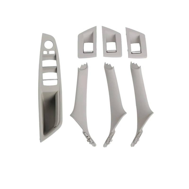 Auto-Innentürgriff LHD RHD 7 PCS Auto Innentürgriff Zugabdeckung Trim 1 Satz Für 5er Für F10 Für F18 523 525 528 Autoinnenraumtürgriff(LHD Gray) von BWVMVB