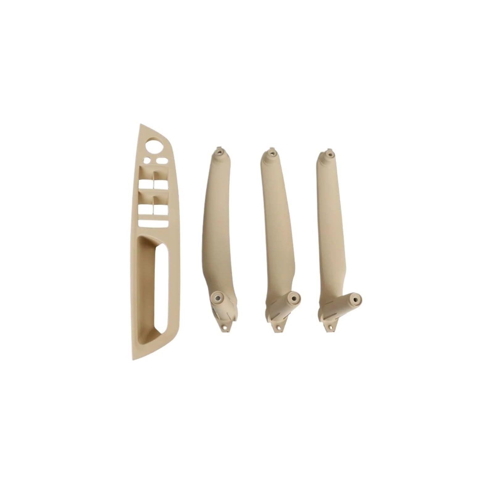 Auto-Innentürgriff LHD RHD Auto Innen Tür Griff Innere Panel Pull Trim Abdeckung Griff Set Armlehne Für E70 Für E71 Für E72 Für X5 Für X6 Autoinnenraumtürgriff(Model A LHD Beige) von BWVMVB