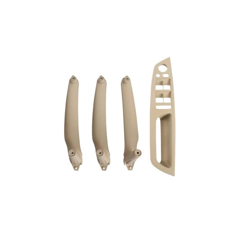 Auto-Innentürgriff LHD RHD Auto Innen Tür Griff Innere Panel Pull Trim Abdeckung Griff Set Armlehne Für E70 Für E71 Für E72 Für X5 Für X6 Autoinnenraumtürgriff(Model A RHD Beige) von BWVMVB