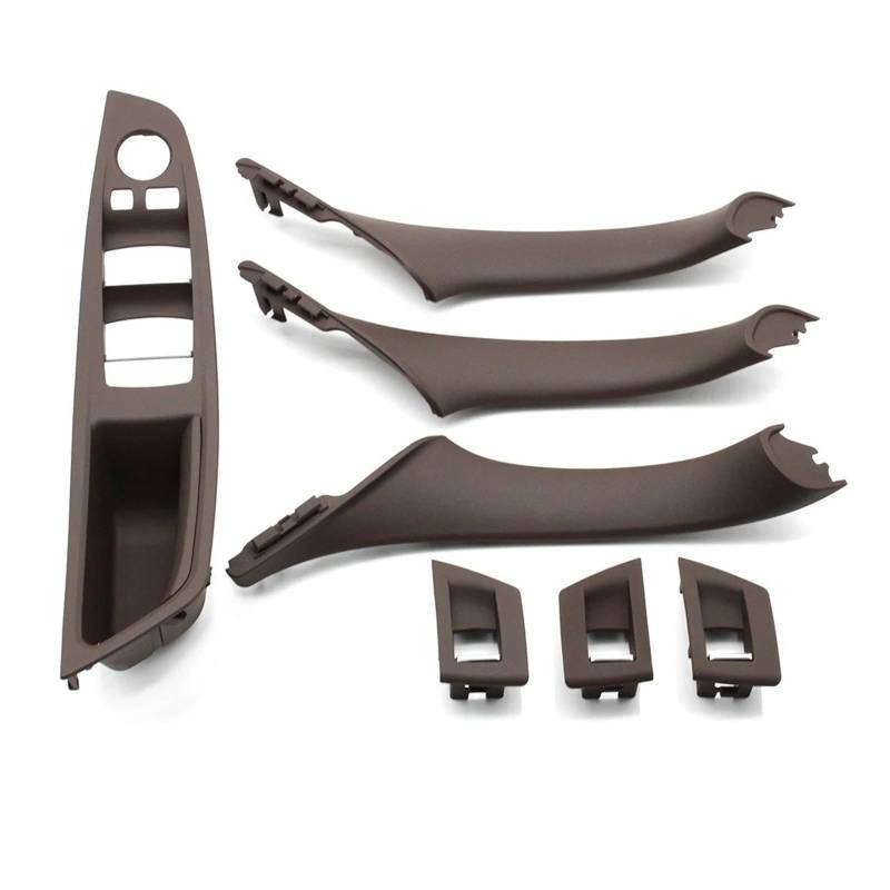 Auto-Innentürgriff LHD RHD Auto Innentür Armlehne Innen Pull Griff Set Für 5 Series Für F10 Für F11 Für 523i Für 525i Für 528i Für 530i Autoinnenraumtürgriff(LHD Moka) von BWVMVB