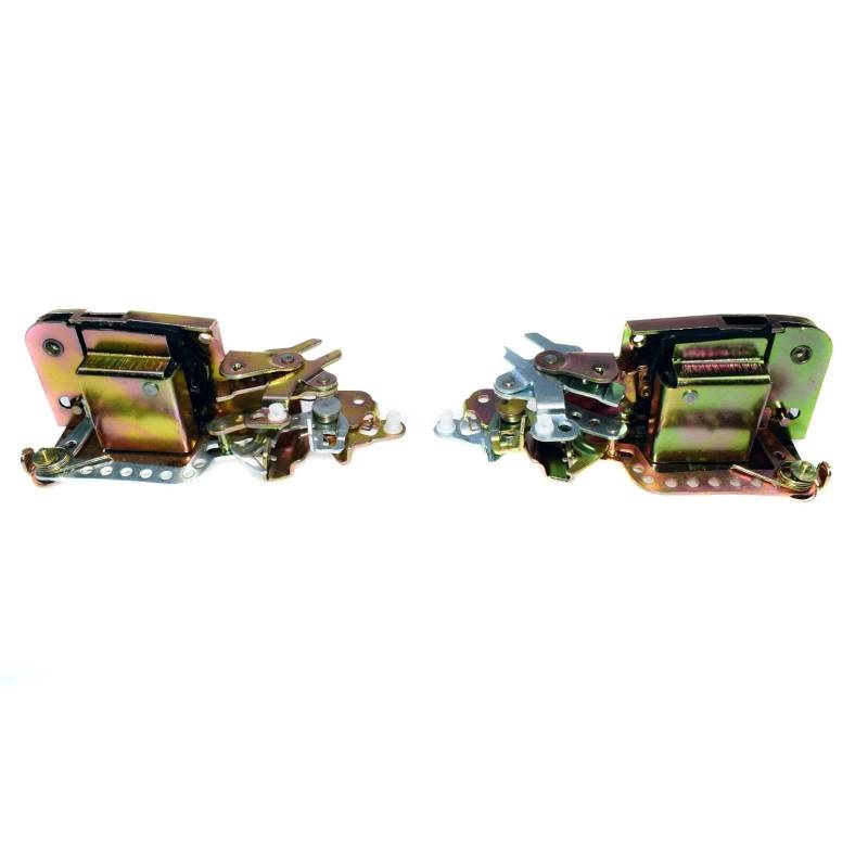 Auto Türschloss Vorne Links Rechts Türschloss Latch 701837016D Für VW Für Transporter T4 1990-1995 1996 1997 1998 1999 2000 2001 2002 2003 2004 Türverriegelung Aktuator(Left Right Pair) von BWVMVB