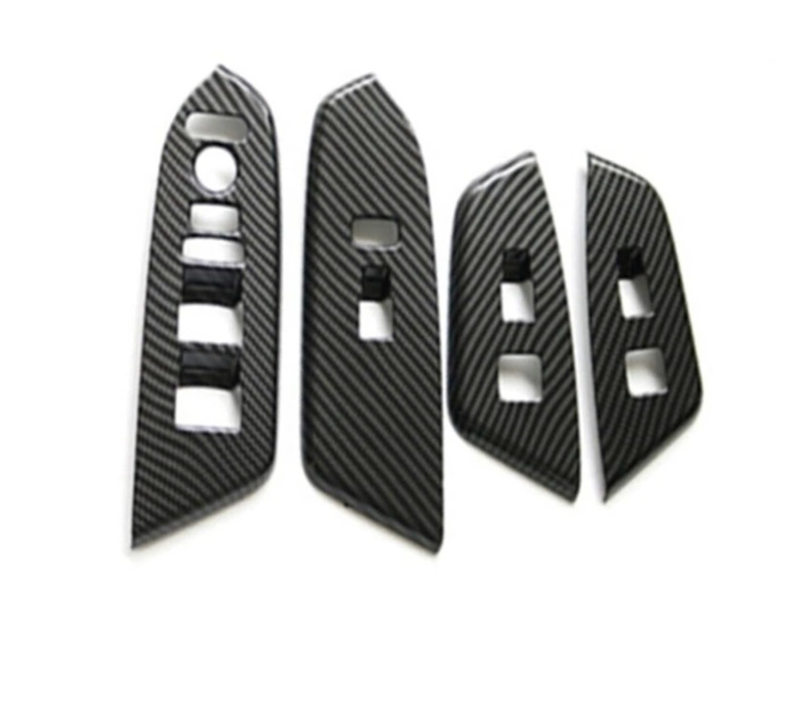 Auto Zubehör Innenraum Carbon Fiber Auto Fensterheber Schalter Panel Abdeckung Trim Für CR-V Für CRV 2017 2018 2019 2020 2021 Auto-Innendekoration(Carbon Fiber Color A) von BWVMVB