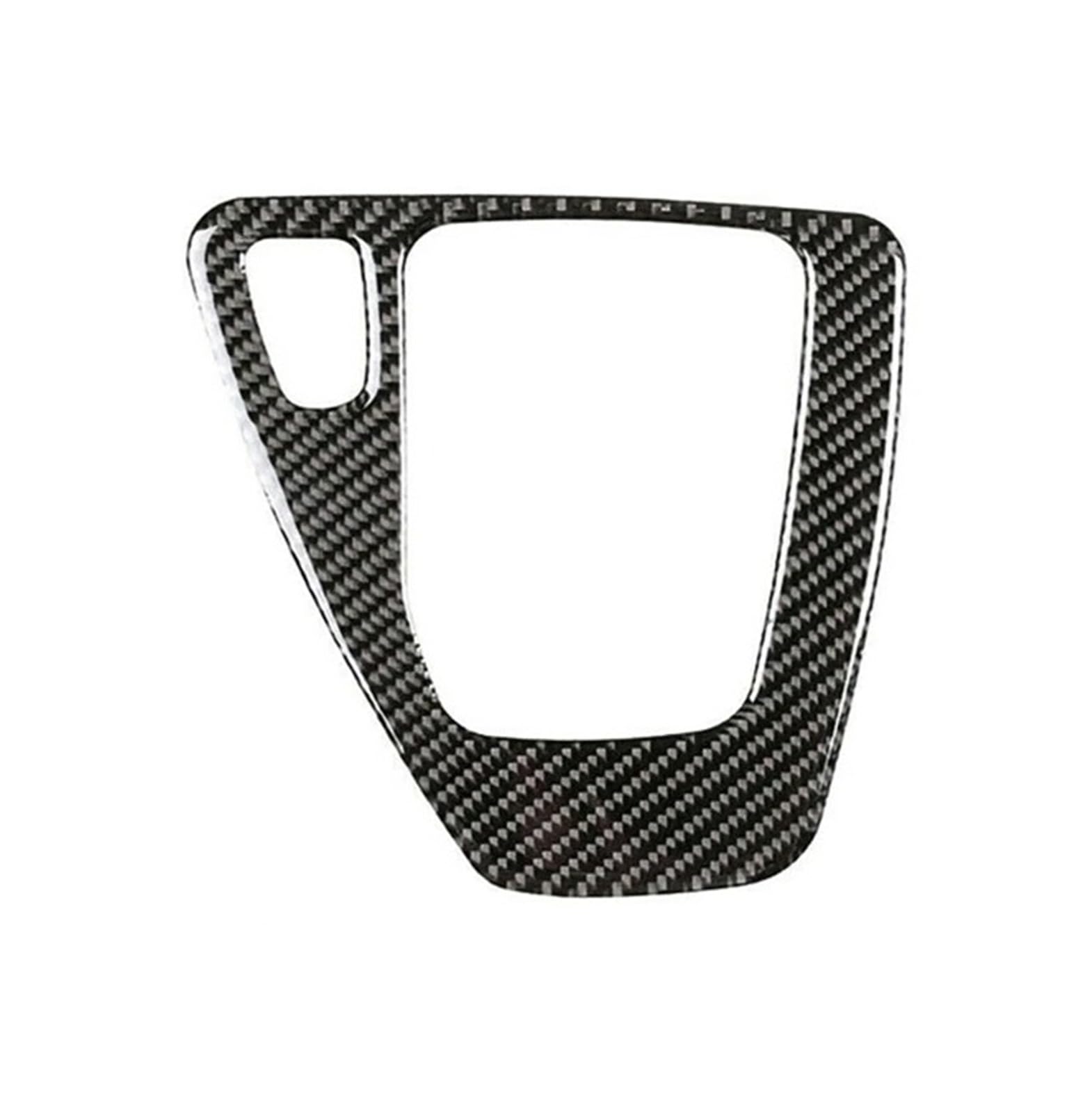 Auto Zubehör Innenraum Carbon Fiber Car Interior Center Control CD Panel Rahmen Abdeckung Aufkleber Trim Für 3 Serie Für E90 Für E92 Für E93 2005-2010 2011 2012 Auto-Innendekoration(Carbon Fiber Black von BWVMVB