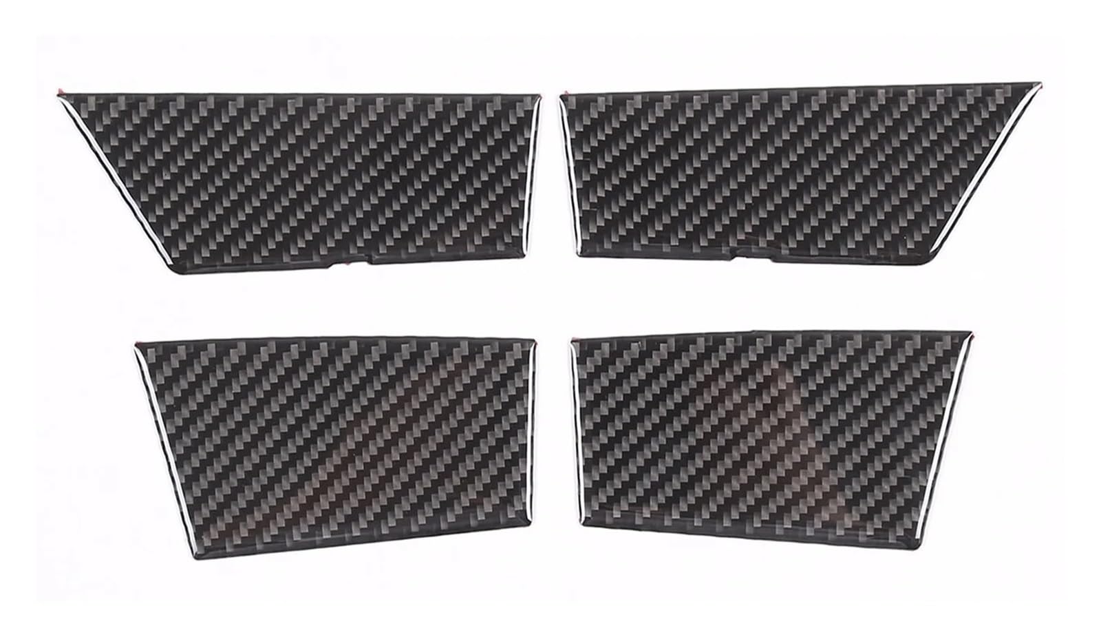 Auto Zubehör Innenraum Soft Carbon Fiber Kit Autoglas Lift Panel Rahmenaufkleber A-Säule Panel Aufkleber Für 5er Für G60 2024+ Zubehör Auto-Innendekoration(3) von BWVMVB