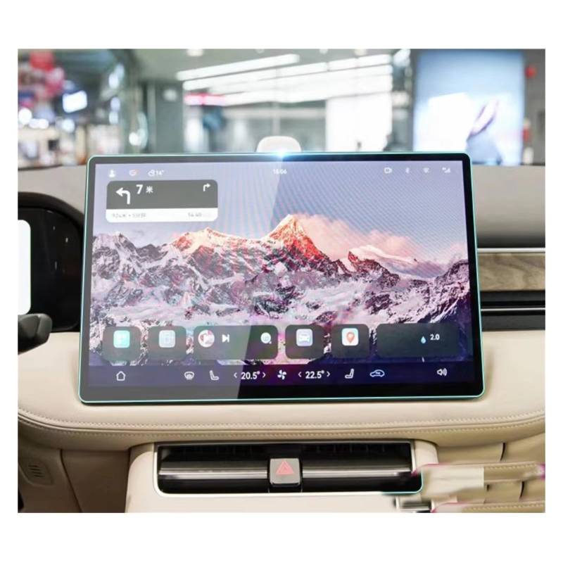 Displayschutz-Folie Für AITO Für M5 Für M7 Für EV 2022 2023 LCD-Autoradio GPS-Navigation Und TPU-Dashboard-Bildschirmschutzfolie Aus Gehärtetem Glas Navigation Schutzfolie von BWVMVB