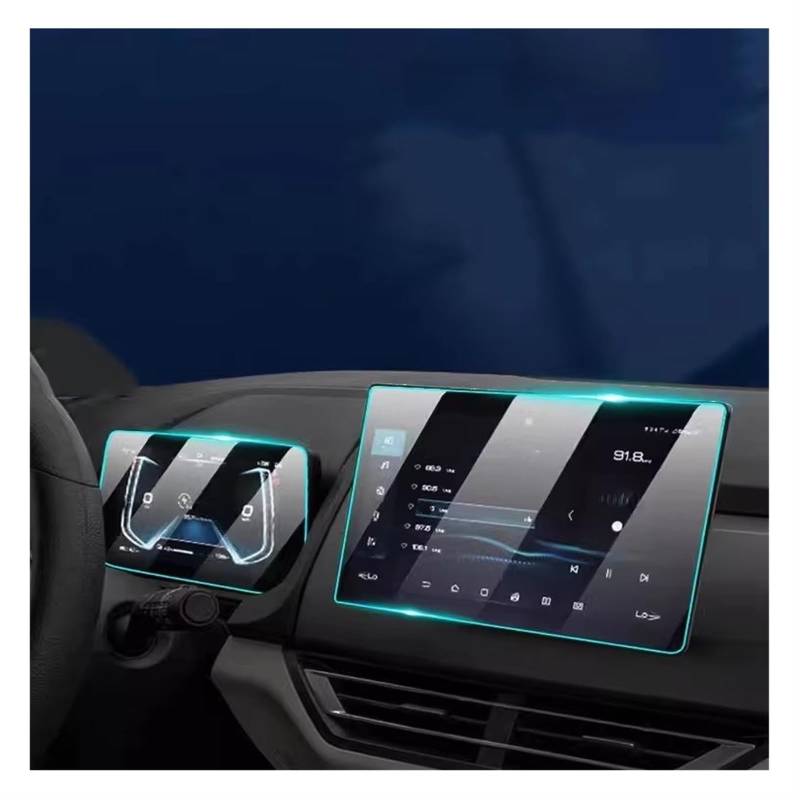 Displayschutz-Folie Für BYD Für Yuan PRO 2022 2023 10,1 Zoll Auto GPS Navigation Instrument LCD Bildschirm Gehärtetem Glas Schutz Film Aufkleber Navigation Schutzfolie von BWVMVB