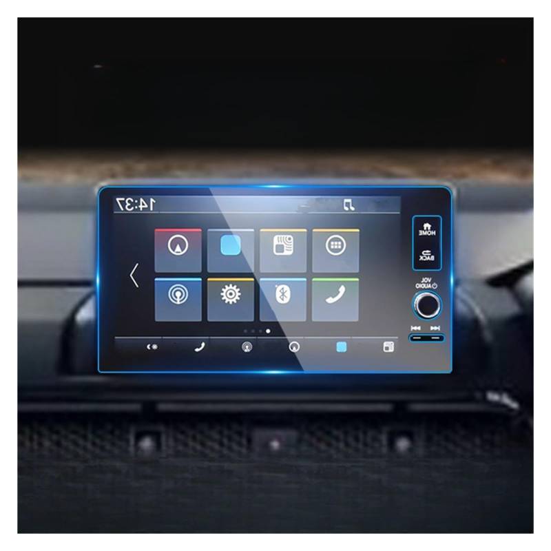 Displayschutz-Folie Für CRV Für Civic Für HRV Für Pilot 2023 2024 9 Zoll Auto GPS Navigation Gehärtetes Glas Bildschirm Film Schutz Navigation Schutzfolie von BWVMVB