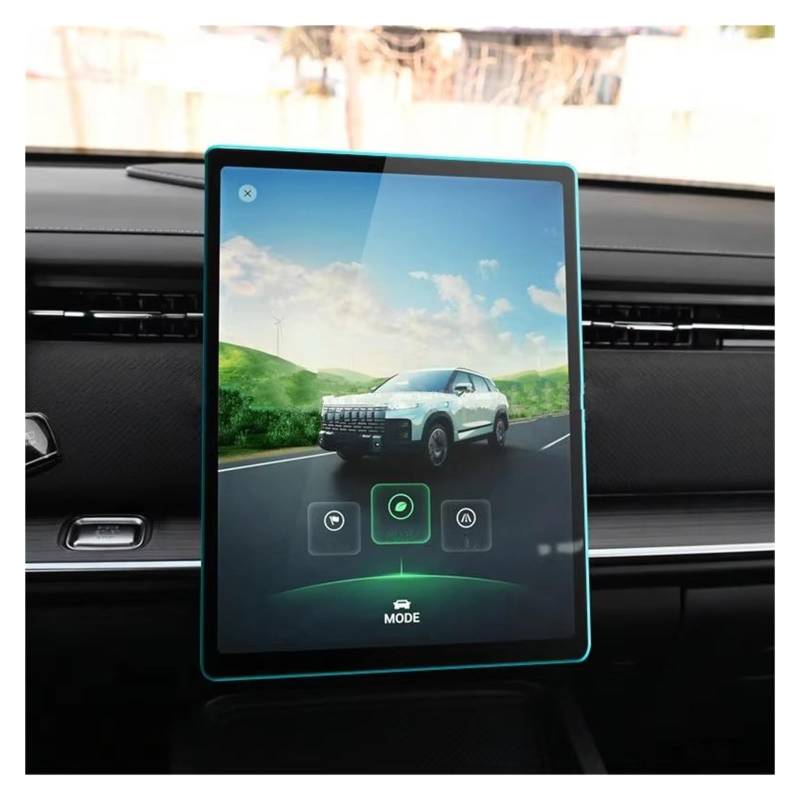 Displayschutz-Folie Für Chery Für Jaecoo Für J7 7 2023 Auto Infotainment GPS Navigation Display Screen Protector Gehärtetem Glas Navigation Schutzfolie von BWVMVB