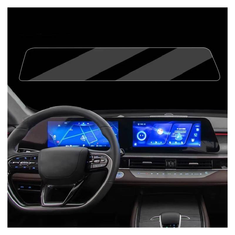 Displayschutz-Folie Für Chery Für OMODA 5 2021-2023 Auto-GPS-Navigationsschutzfolie LCD-Bildschirm TPU-Schutzaufkleber Kratzfestes Montagezubehör Navigation Schutzfolie von BWVMVB