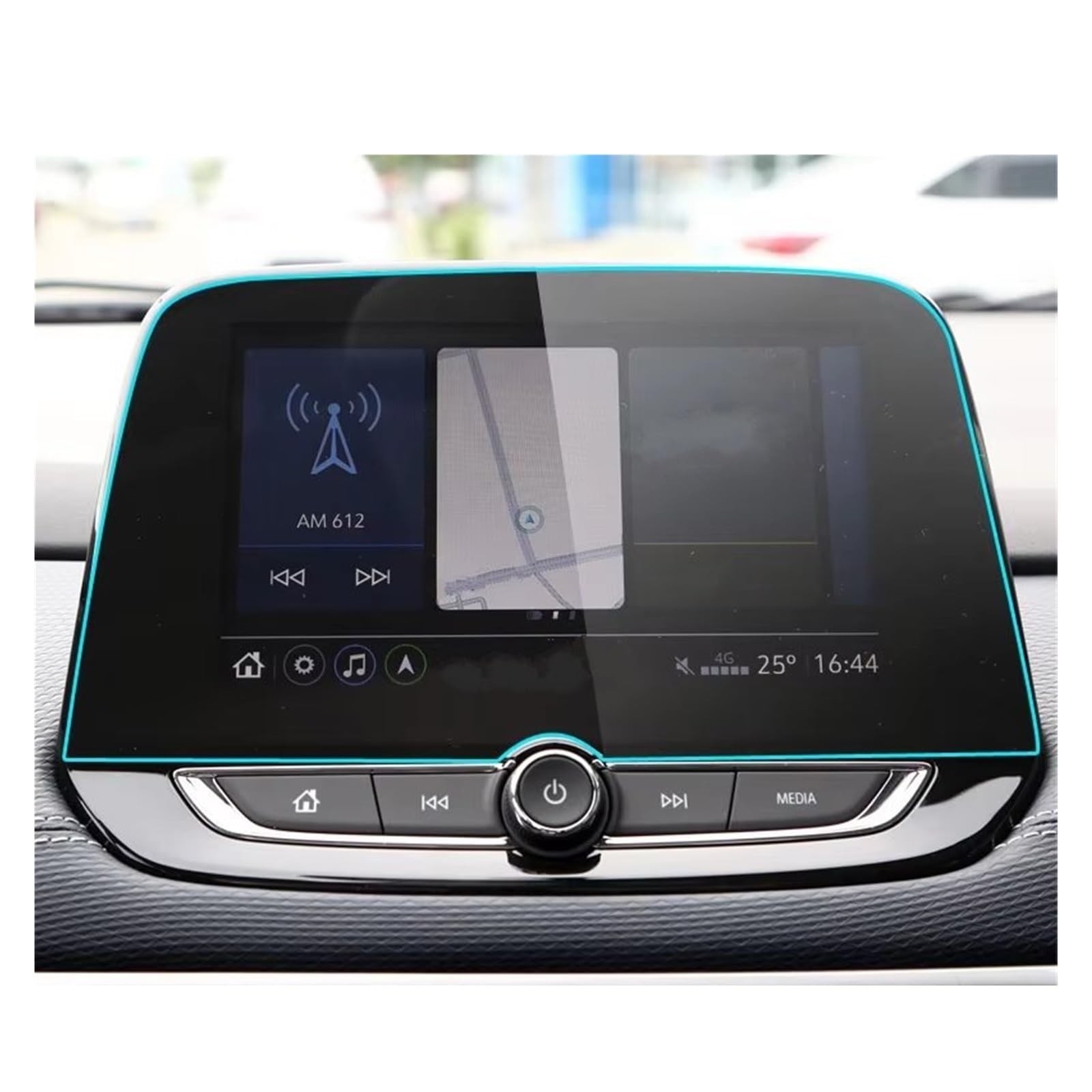 Displayschutz-Folie Für Chevrolet Für Onix Für Mylink Für Novo Für Onix 2021 Autoradio GPS-Navigation Displayschutzfolie Aus Gehärtetem Glas Navigation Schutzfolie von BWVMVB