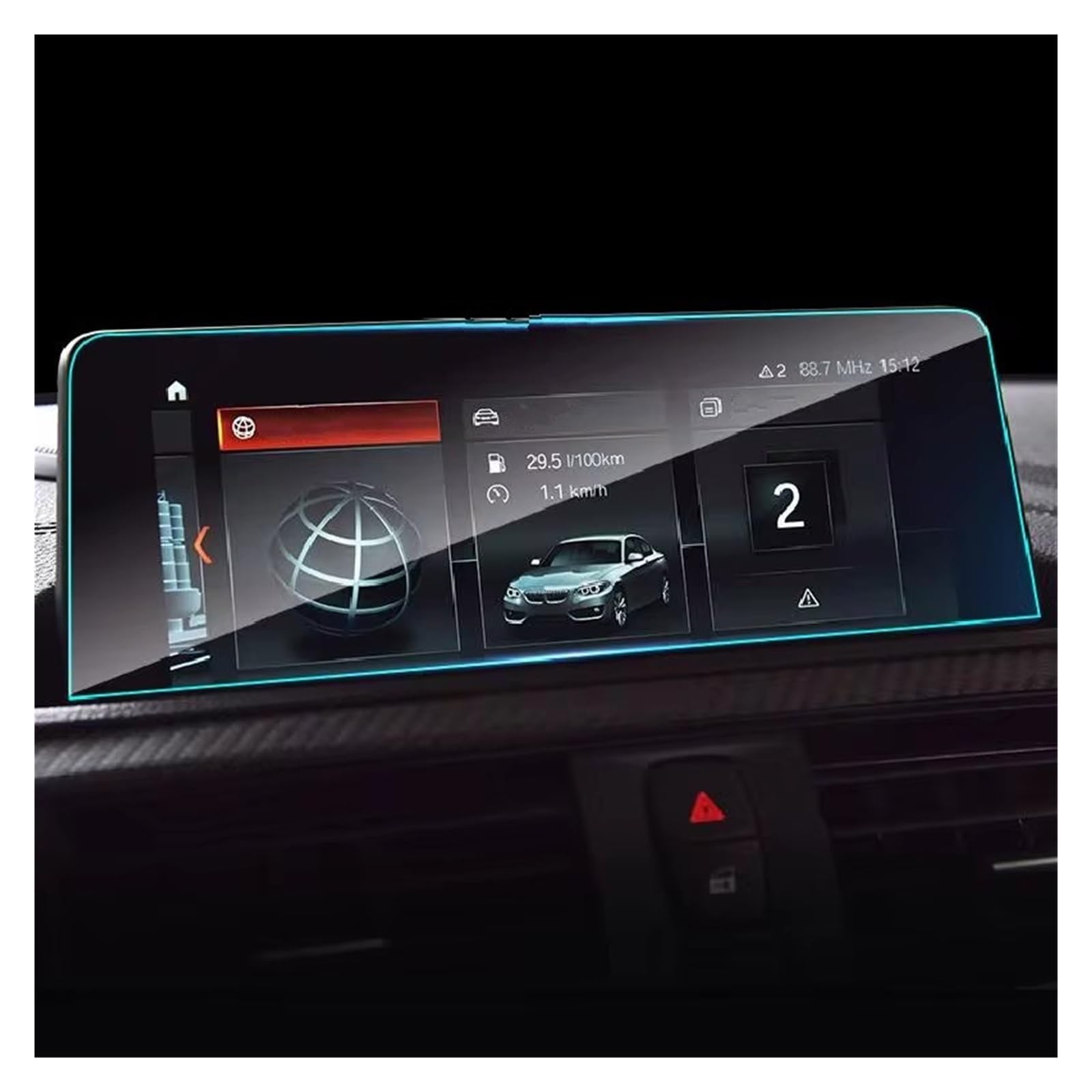 Displayschutz-Folie Für F87 Für M2 2015-2020 Auto GPS Navigation Film LCD Bildschirm Gehärtetem Glas Schutz Film Anti-Kratz Film Zubehör Refit Navigation Schutzfolie von BWVMVB