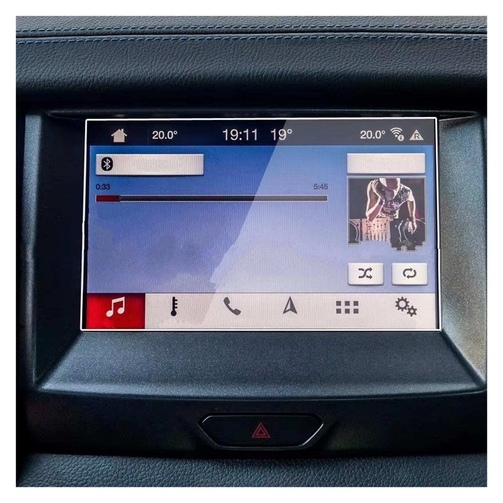 Displayschutz-Folie Für Ford Für Ranger 2015 2016 2017 2018 2019 2020 2021 Auto GPS Navigation Bildschirm Film Innen Displayschutzfolie Aus Gehärtetem Glas Navigation Schutzfolie von BWVMVB