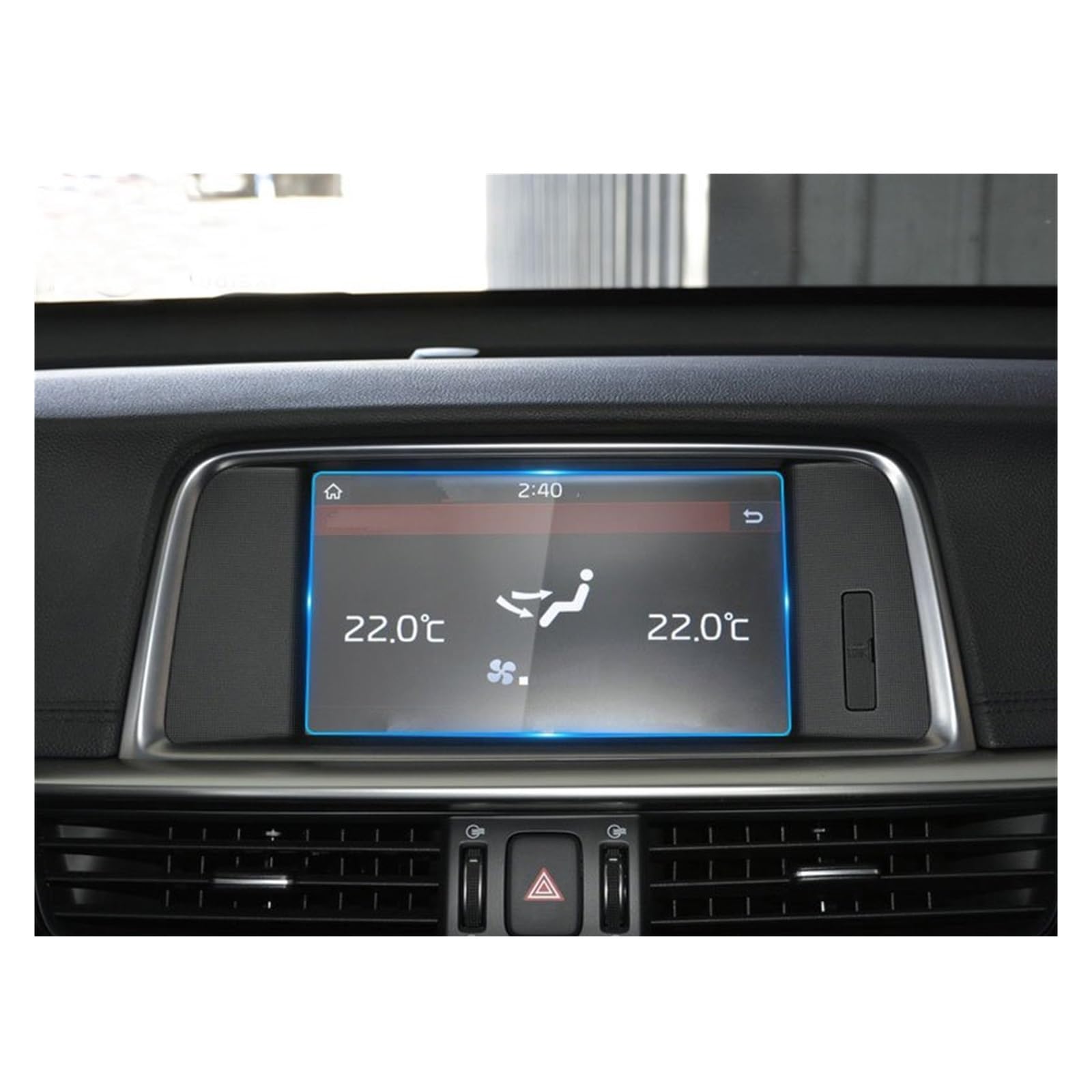 Displayschutz-Folie Für Kia Für K5 Für Optima 2011-2019 Auto-GPS-Navigationsfolie LCD-Bildschirm Gehärtetes Glas Schutzfolie Anti-Kratzfolie Zubehör 8 Zoll Navigation Schutzfolie von BWVMVB