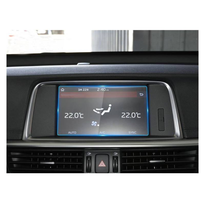 Displayschutz-Folie Für Kia Für K5 Für Optima 2011-2019 Auto-GPS-Navigationsfolie LCD-Bildschirm Gehärtetes Glas Schutzfolie Anti-Kratzfolie Zubehör 8 Zoll Navigation Schutzfolie von BWVMVB