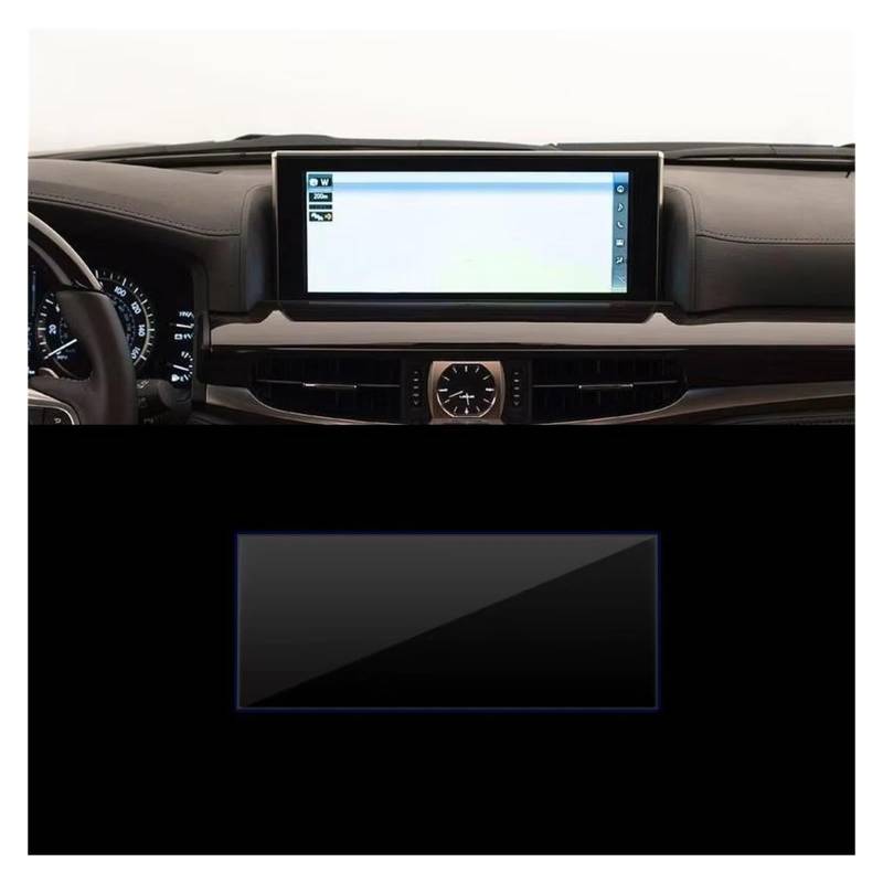 Displayschutz-Folie Für Lexus Für LX 570 2016 2017-2019 Auto-GPS-Navigationsfolie LCD-Bildschirm Kratzschutzfolie Zubehör Schutzfolie Aus Gehärtetem Glas Navigation Schutzfolie von BWVMVB