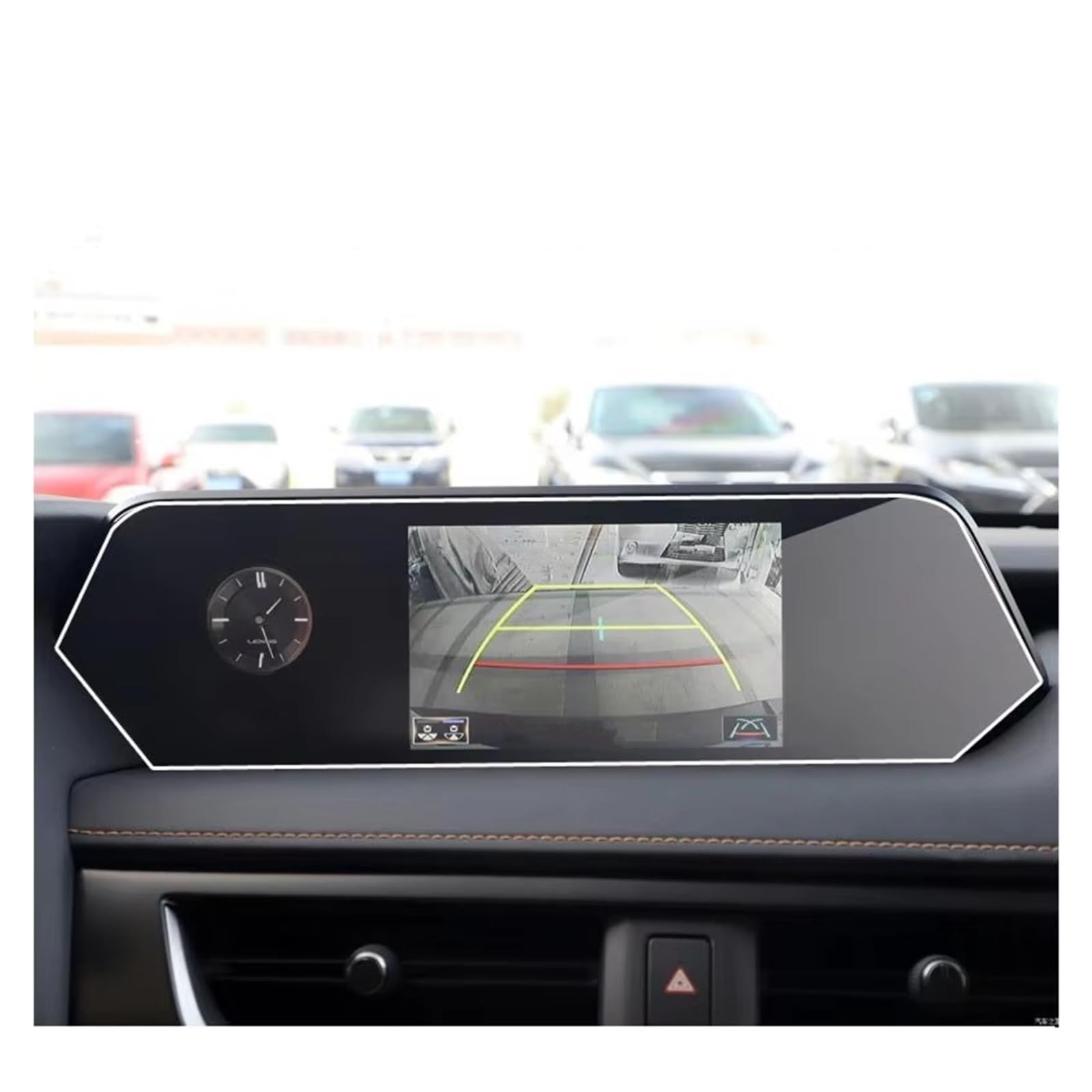 Displayschutz-Folie Für Lexus Für UX UX200 UX250 UX260 2018 2019 2020 Auto-Displayschutzfolie Aus Gehärtetem Glas Aufkleber GPS Multimedia LCD-Schutz Zubehör Navigation Schutzfolie von BWVMVB