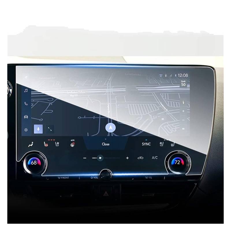 Displayschutz-Folie Für Lexus NX250 NX350 NX350h NX450h+ 2022 2023 Auto-Navigationsbildschirm R Auto-Innenausstattung Gehärteter Glasfilmschutz Navigation Schutzfolie von BWVMVB