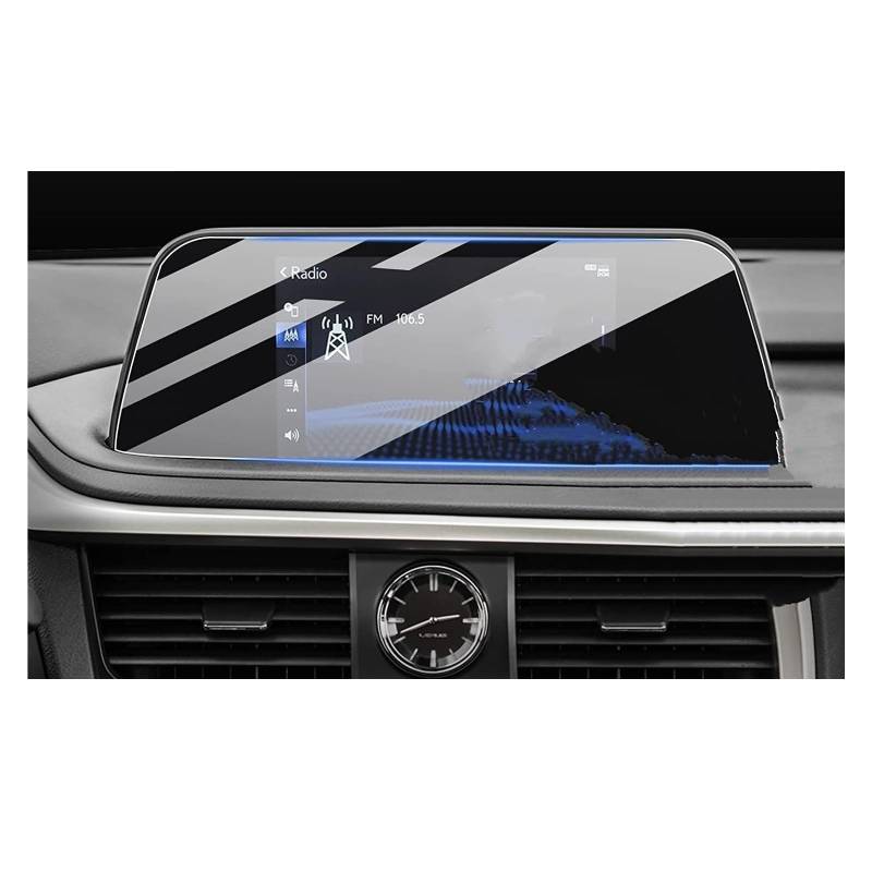 Displayschutz-Folie Für Lexus RX350 RX450 2020 2021 2022 LCD-Autoradio GPS-Navigation Innenzubehör Displayschutzfolie Aus Gehärtetem Glas Navigation Schutzfolie von BWVMVB