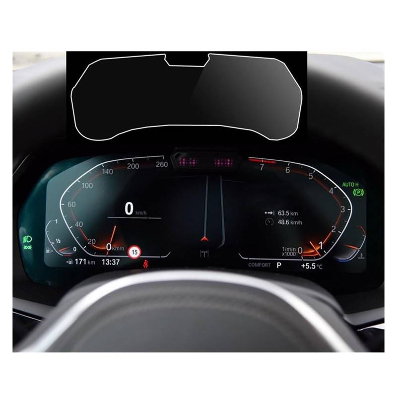 Displayschutz-Folie Für X3 Für X4 G01 G02 2020 Autozubehör Autoinnenraum Instrumententafel Schutzfolie Aus Gehärtetem Glas Displayschutz Navigation Schutzfolie von BWVMVB