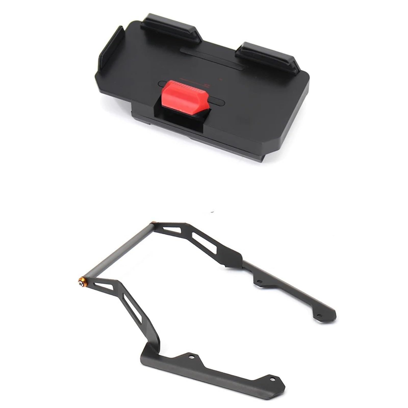 GPS Navigationshalterung Neu Für Aprilia Sr Gt200 SR GT200 GT 200 2022 2023 Motorrad GPS Smart Telefon Navigation Platte Halterung Anzupassen Halter Motorrad GPS Stange(Set - 12MM) von BWVMVB