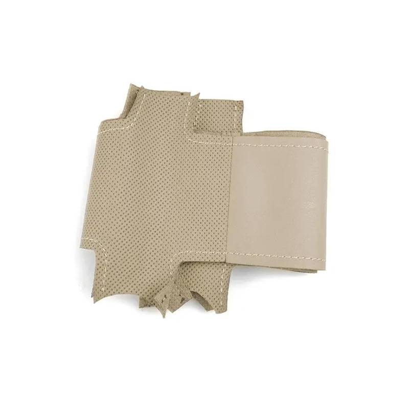 Lenkradbezug Für Land Für Rover Für Discovery 3 2004-2009 Alt Für Range Für Rover Sport 2005-2008 Perforierte Leder Auto Innen Lenkrad Abdeckung Trim Lenkradabdeckung(Beige) von BWVMVB