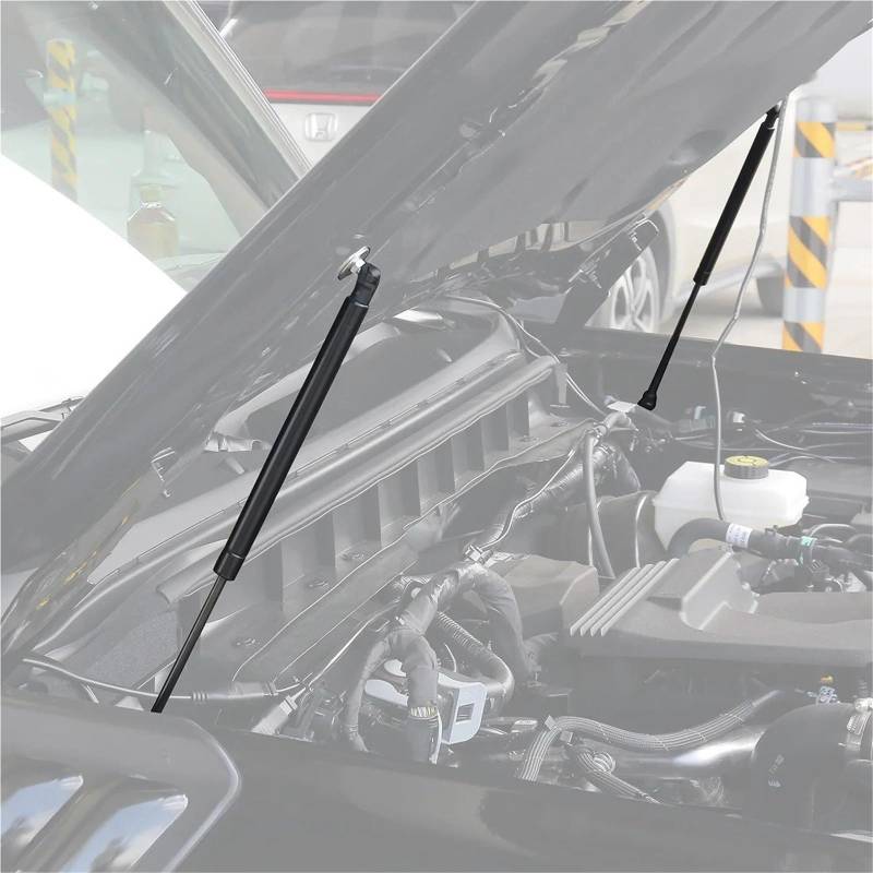 Motorhauben Gasfeder 2Pcs Für Ford Für Bronco 2021 2022 2023 2024 Quellen Shock Lift Unterstützt Ersetzt Front Hood Lift Unterstützt Schock Streben Gasfeder Motorhauben von BWVMVB