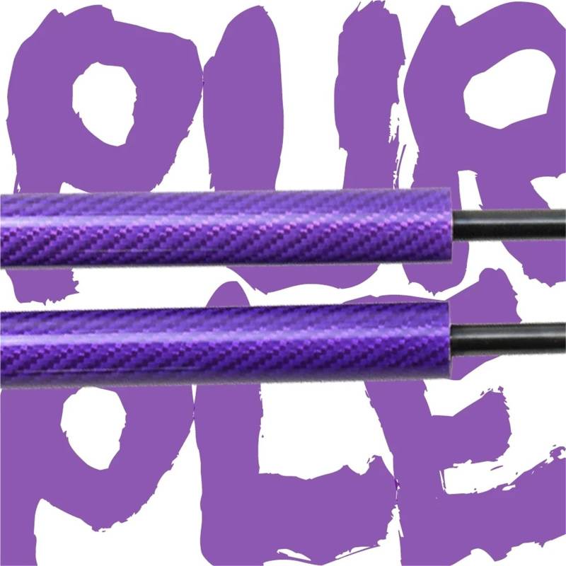 Motorhauben Gasfeder Carbon Motorhaube Ändern Gasdruckfedern Heben Unterstützung Für Toyota Für Corolla Levin AE86 AE85 1983-1987 Absorber Gas Schock Dämpfer Gasfeder Motorhauben(Purple Carbon Fiber) von BWVMVB