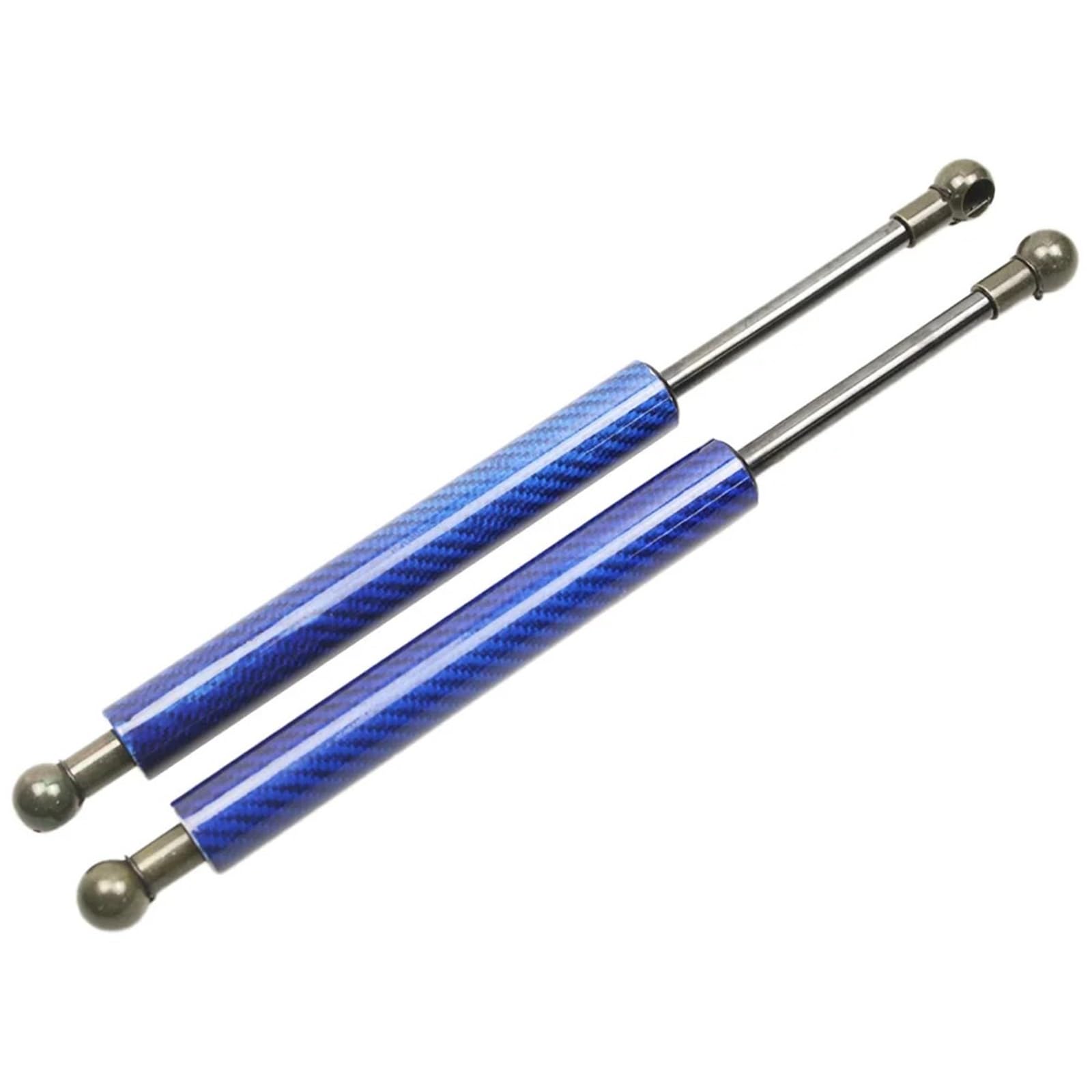 Motorhauben Gasfeder Für FIAT Für 500 2007-2023 Fronthaube Änderung Gas Strut Lift Unterstützung Stoßdämpfer Zubehör Absorber Unterstützung Stange Gasfeder Motorhauben(Blue Carbon Fiber) von BWVMVB