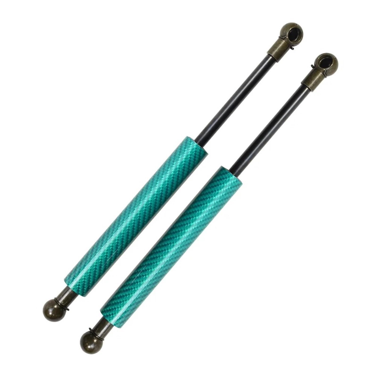 Motorhauben Gasfeder Für FIAT Für 500 2007-2023 Fronthaube Änderung Gas Strut Lift Unterstützung Stoßdämpfer Zubehör Absorber Unterstützung Stange Gasfeder Motorhauben(Green Carbon Fiber) von BWVMVB