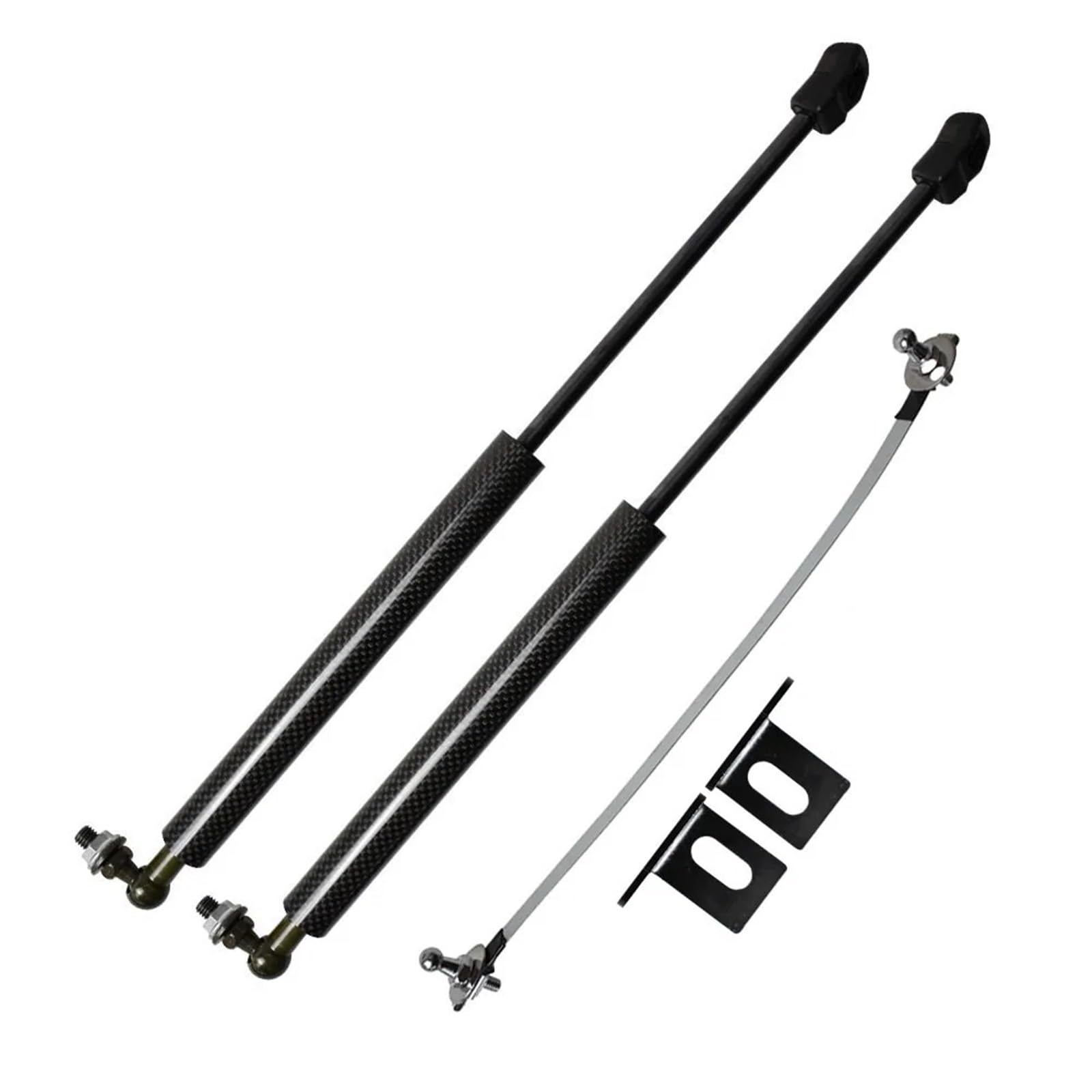 Motorhauben Gasfeder Für Ford Für Mondeo Fusion MK4 IV 2006-2014 Haube Carbon Gas Strut Lift Unterstützung Stoßdämpfer Gasfeder Motorhauben(Silver Carbon Fiber) von BWVMVB