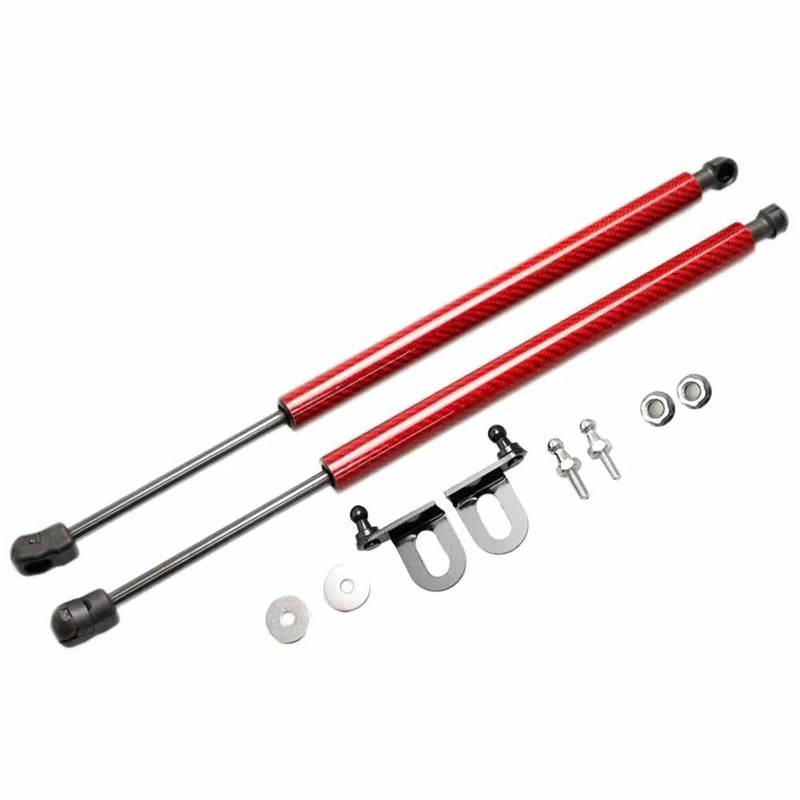 Motorhauben Gasfeder Für Nissan Für Sunny B13 1990 1991 1992 1993 Für Tsuru Für Sentra B13 Motorhaube Ändern Gas Streben Lift Unterstützung Shock Dampe Absorber Gasfeder Motorhauben(Red Carbon Fiber) von BWVMVB