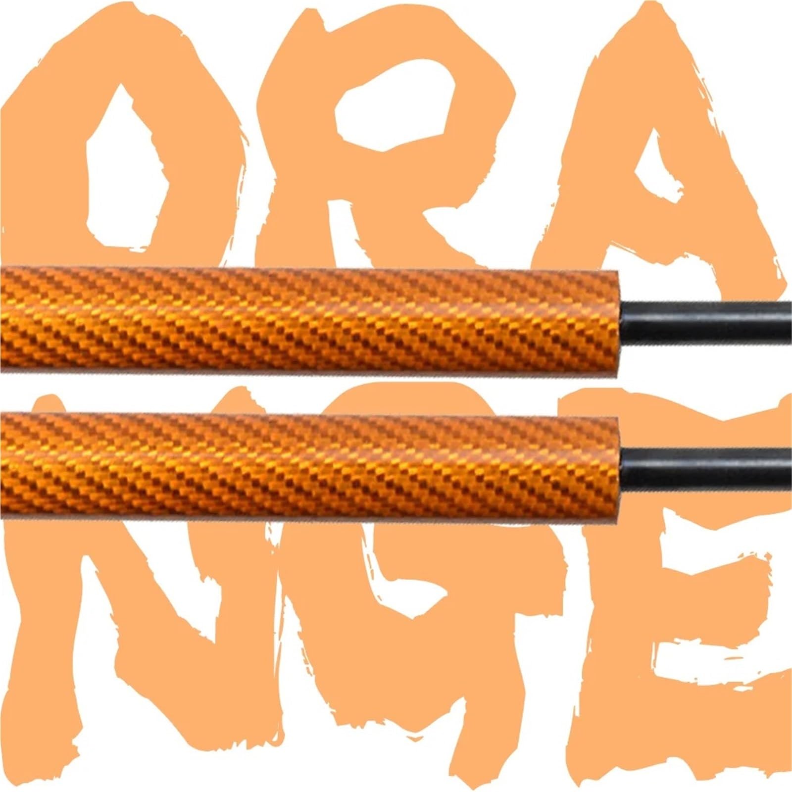 Motorhauben Gasfeder HAUBE DÄMPFER Gas Strut Lift Unterstützung Für Opel Für Astra J Für Vauxhall MK6 P10 GTC 2009-2015 Fronthaube Motorhaube Ändern Federn Schock Dämpfer Gasfeder Motorhauben(Orange C von BWVMVB