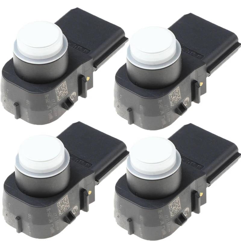 Parksensoren 95720-J5310 95720J5310 95720-J5310-H4R Auto PDC Parkplatz Sensor 95720-J5100 95720-G9100 Für 2018-2020 Für Kia Für Stinger Rückfahrsensor(Weiß,4 Stück) von BWVMVB