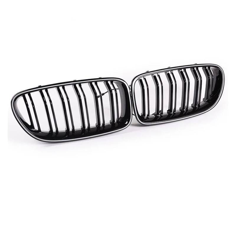 Waben Gitter Kühler Grill Für 5 Serie Für F10 Für F11 Für F18 2010 2011 2012 2013 2014 2015 2016 2017 Leucht Center Grid Modifizierten Ring Front Grille Net Licht Kapuze Kühlergrill von BWVMVB