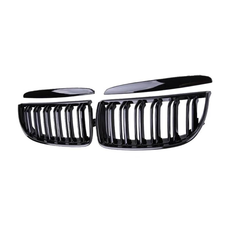 Waben Gitter Kühler Grill Glänzend Schwarze Auto-Frontstoßstangengitter Für E90 Für E91 3er-Serie Für 323I Für 328I Für 335I Für 330I Für 325I Racing Grill-Zubehör Kapuze Kühlergrill von BWVMVB