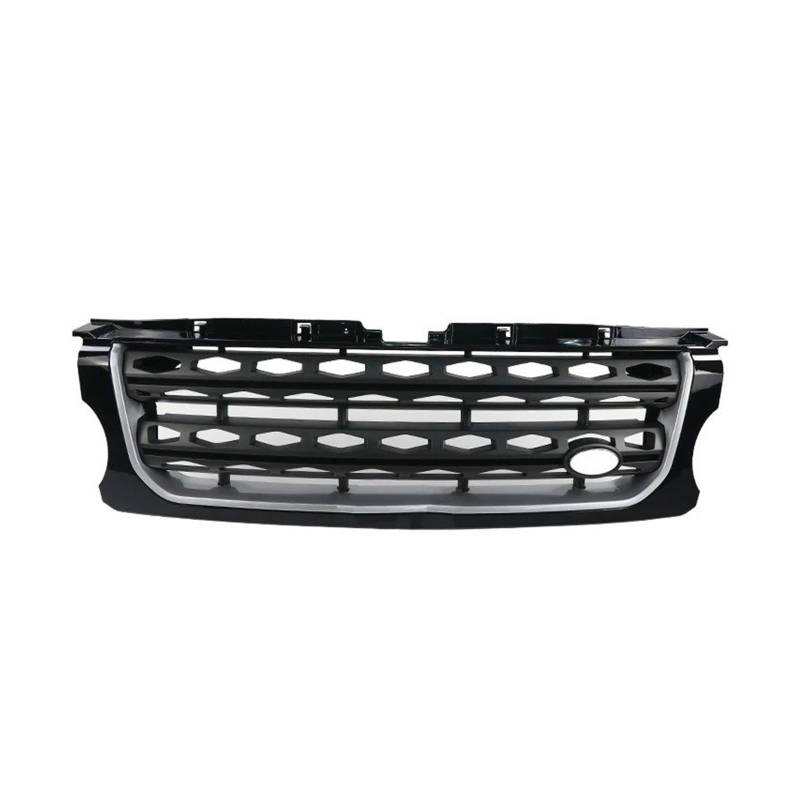 Waben Gitter Kühler Grill Kühlergrill Für Land Für Rover Für Discovery 4 Für LR4 2014 2015 2016 Für L319 Frontstoßstange Mittelplatte Styling Obere Renngrills Autozubehör Kapuze Kühlergrill(Black fram von BWVMVB