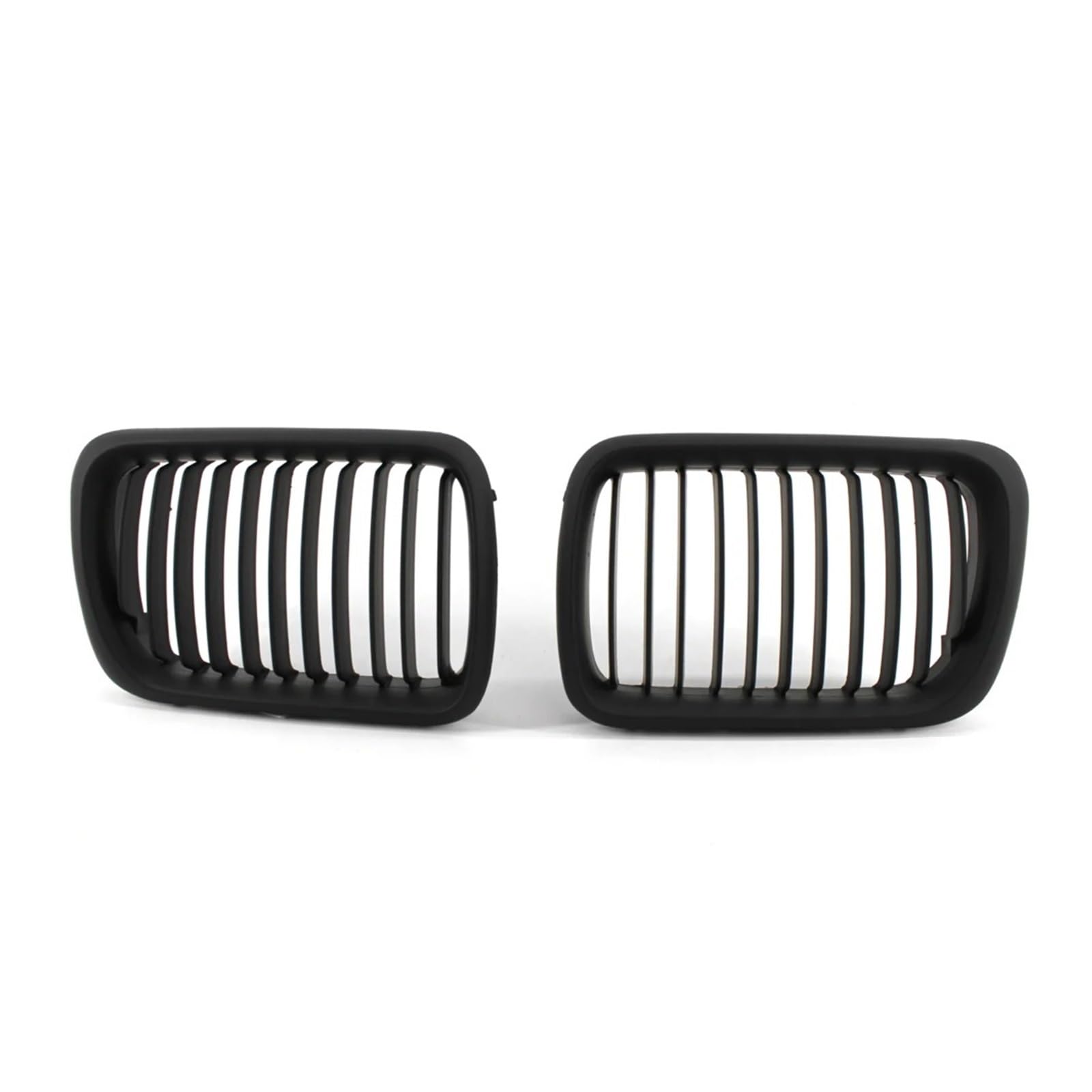 Waben Gitter Kühler Grill SCHWARZ Grille ABS Front Ersatz Haube Nieren Grill Für E36 1997 1998 1999 Für 318i Für 323i Für 325i Für 320i Für 328i Kapuze Kühlergrill(Matt-schwarz) von BWVMVB