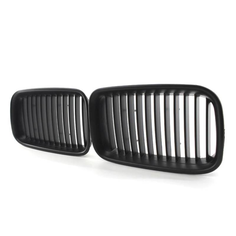 Waben Gitter Kühler Grill Schwarzer Grill ABS Front Ersatzhaube Nierengrill Für E36 1994 1995 1996 Für 318i Für 323i Für 325i Für 320i Für 328i Für M3 Kapuze Kühlergrill(Matt-schwarz) von BWVMVB